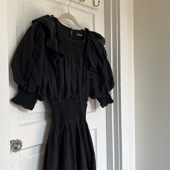 Magali Pascal Black Silk Dress - Picture 7 of 8